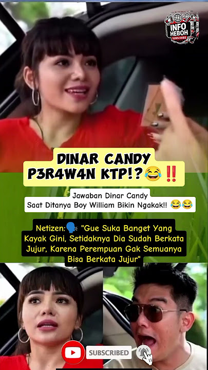Dinar Candi's Honest Answer‼️