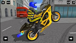 US Police Moto Bike Stunt Drive Simulator Game - Android Gameplay. screenshot 2