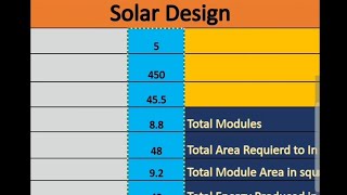 Solar Sizing Calculator | solar plant Simulator screenshot 2