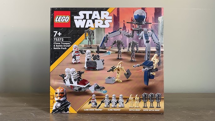 Star Wars: 75372 Clone Troopers and Droids Battle Pack info (from  PromoBricks) : r/Legoleak