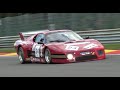 Ferrari 512 bb lm on spa  le mans classic 2023  great sound  downshifts 