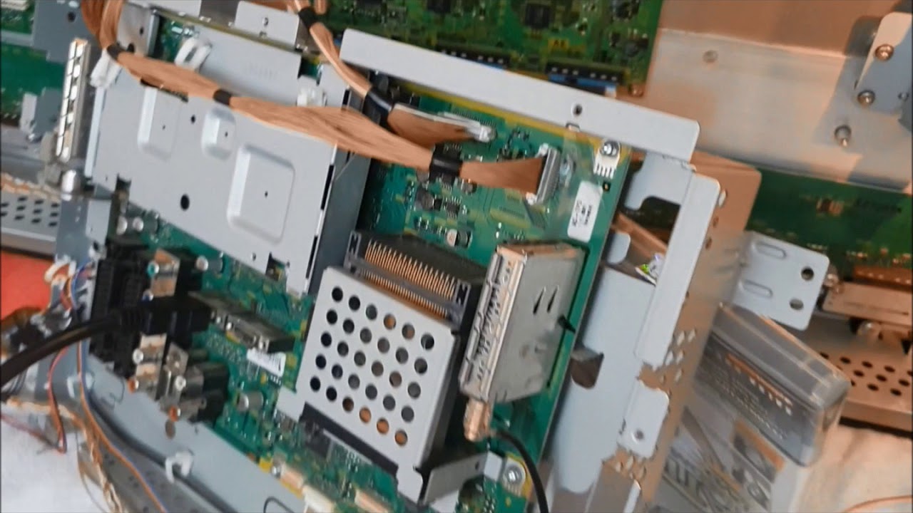 COMO CONSERTAR UMA TV COM DEFEITO TELA PANASONIC MODEL TH-42PZ70EA