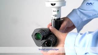 Installation video of slit lamps S360/S360S with AT20 table