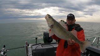 Targeting Big Lake Erie PreSpawn, PreFront Walleye