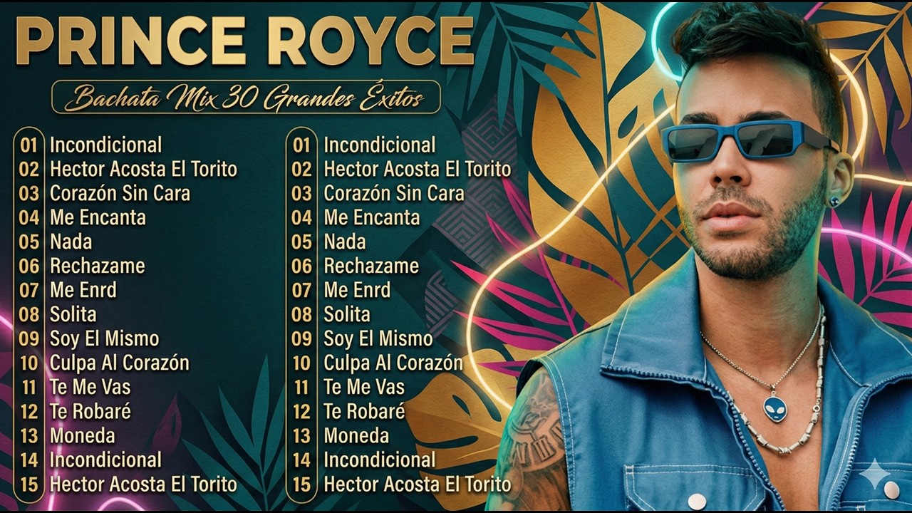Disfruta del Amor y la Bachata: Prince Royce Éxitos 2026
