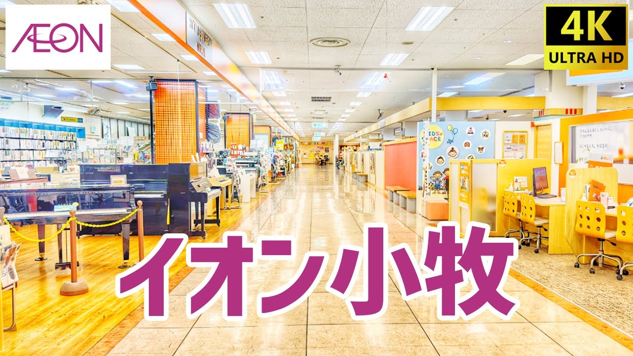 イオン小牧店を歩く AEON / Shopping Mall Walking Tour 【小牧市】