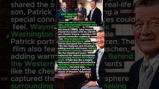 JOHN WAYNE SAT DOWN WITH HIS SON… AND THIS RARE MOMENT WAS NEVER FORGOTTEN 😳 #shorts