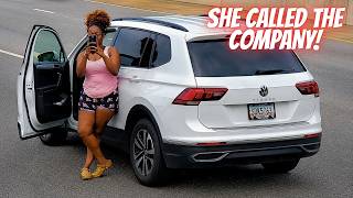 She Tried to Get the Trucker Fired! Bad drivers & Driving fails -learn how to drive  #1581