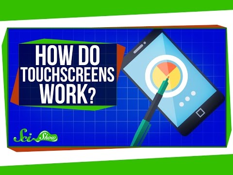 Hoe werken touchscreens?