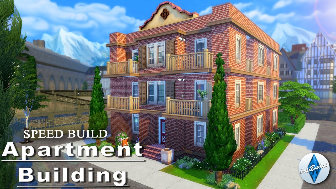 Sims 4 как построить многоквартирный дом