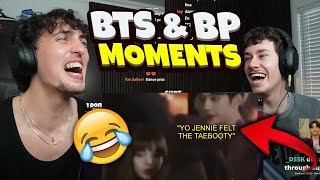 South Africans React To BLACKPINK and BTS Moments | WE NEED A GOOD COMPILATION !!!