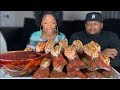 22 LOBSTER TAILS IN 11 BITES MUKBANG | TAE AND LOU CHALLENGE