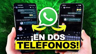 POR FIN puedes HACERLO en WhatsApp!!! DOS dispositivos MISMO número!!!