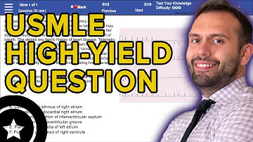 Heart Anatomy - USMLE Step 1 Practice Question Breakdown | HIGH-YIELD CARDIOLOGY | USMLE STEP 1