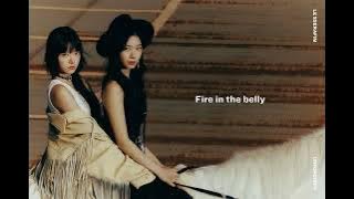 [8D   BASS-BOOSTED] LE SSERAFIM - Fire in the belly