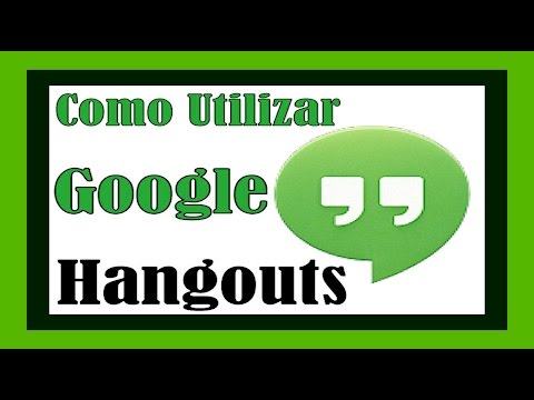 COMO UTILIZAR GOOGLE HANGOUTS TUTORIAL PASO A PASO 2021