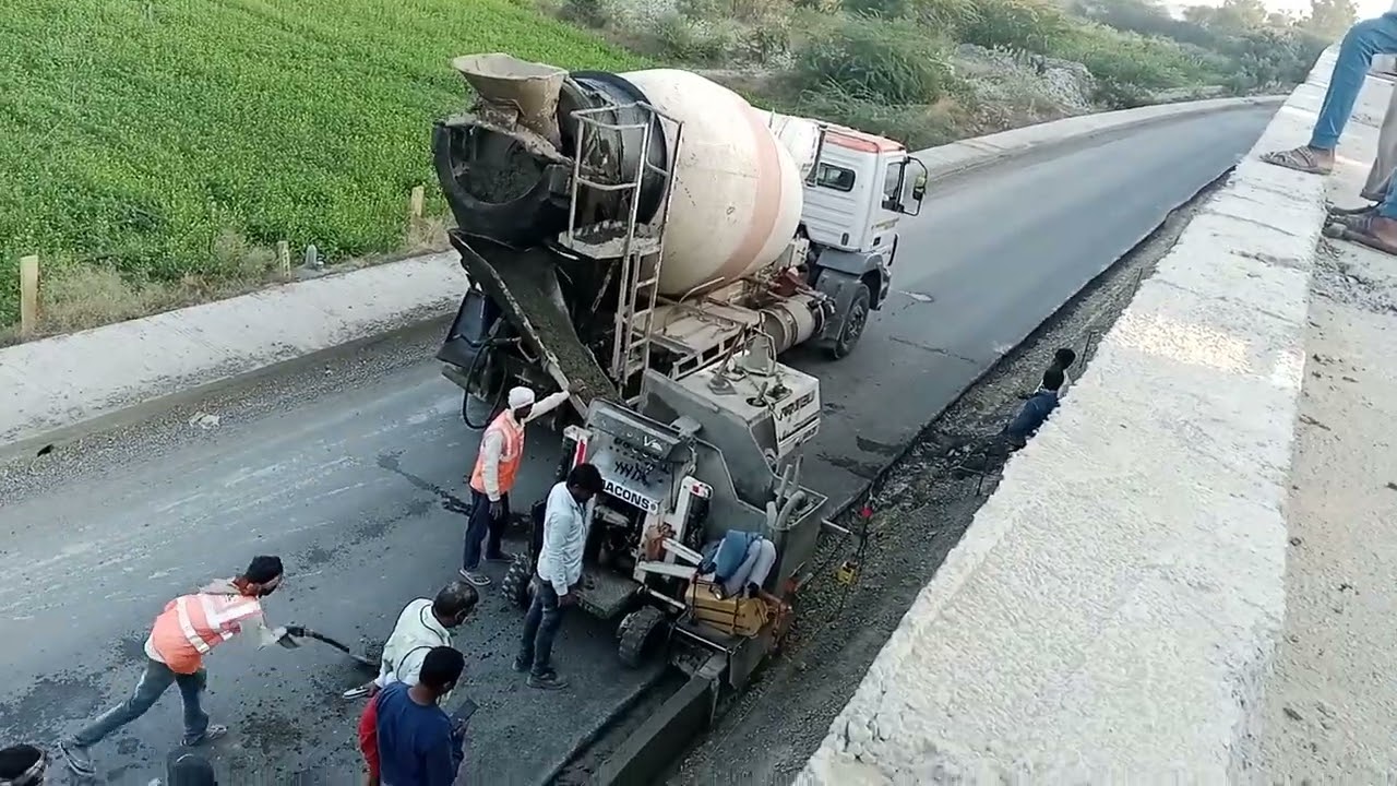 Highway work for service road ||Amit  