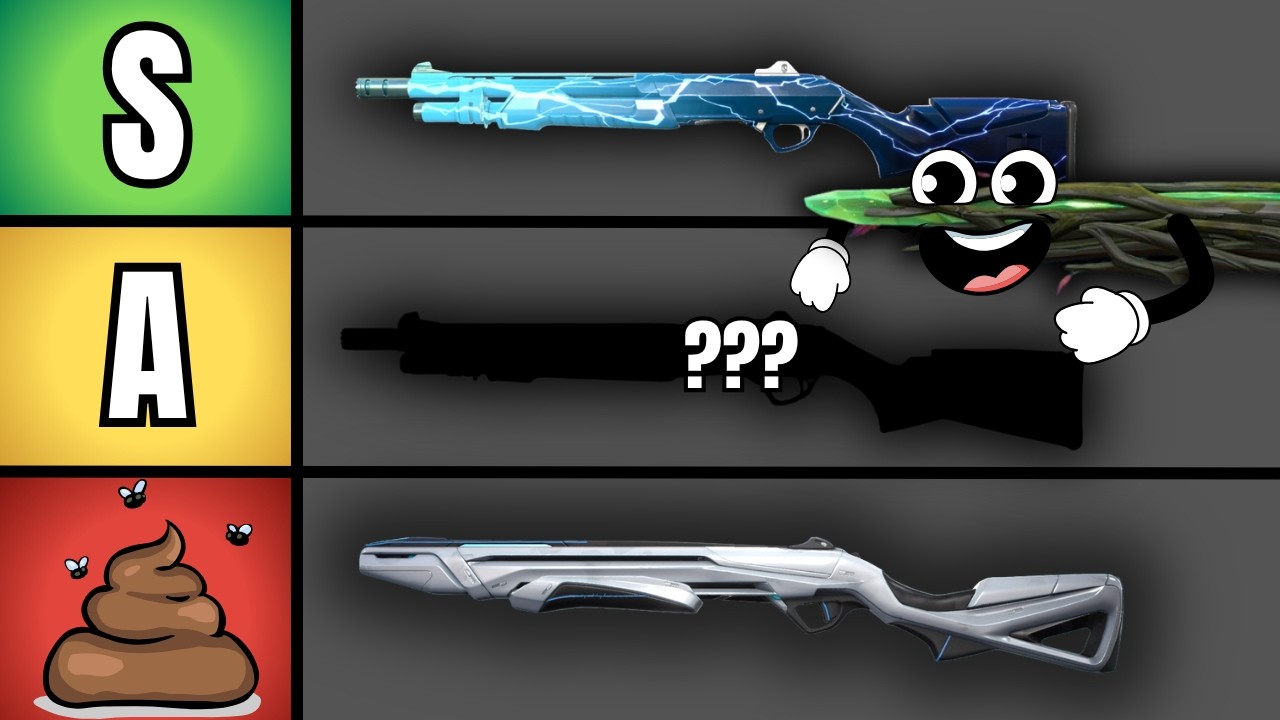 Ranking Every VALORANT BUCKY Skin