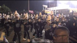 Jackson State Marching Out vs Grambling 2014