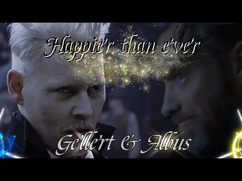 Albus Dumbledore & Gellert Grindelwald •|Happier than ever|•  ❤🧡💙