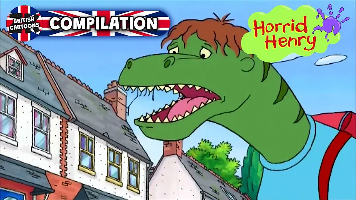 Day of the Dinosaur & Perfect Peter Perfect Day | Horrid Henry Season 3 | Double FULL EPISODE