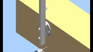 Assembly video: Prova Alu Banister System - PS52 PS53 by Dolle A/S 1,090 views 9 years ago 40 seconds