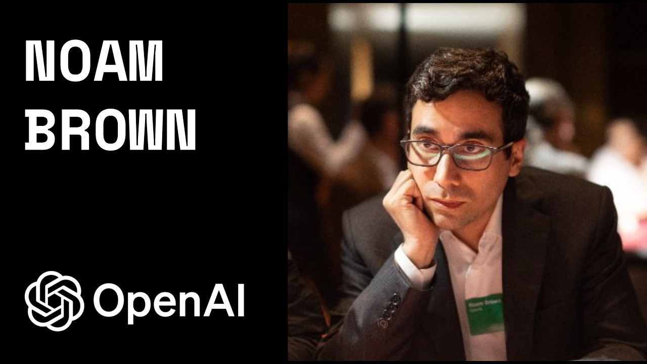YouTube thumbnail for The field is underestimating inference compute | Noam Brown