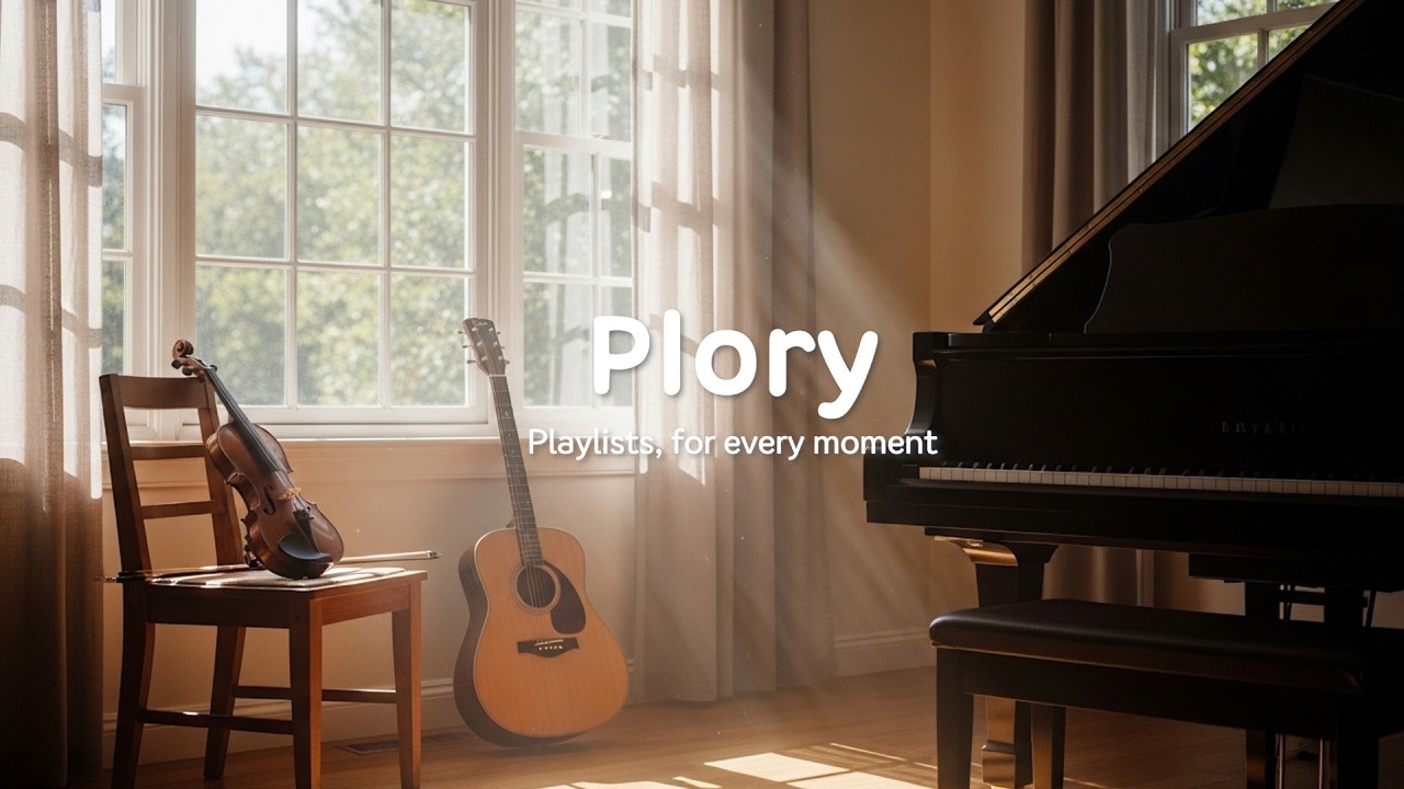 𝐏𝐥𝐚𝐲𝐥𝐢𝐬𝐭 | Calm Instrumental Background Music for Study & Focus 🎹 공간을 채우는 인스트루멘탈 I Plory