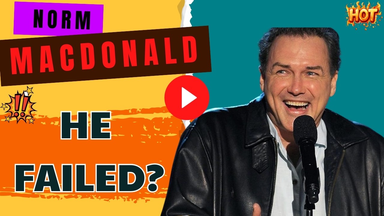 🚨 NORM MACDONALD: How He Made 