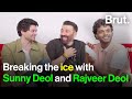 Breaking the ice with Sunny Deol and his son