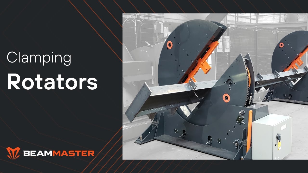 BEAMMASTER Beam Rotator Manual Clamping AGT Robotics YouTube