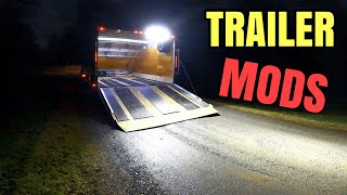 The BEST Snowmobile Trailer MODS!