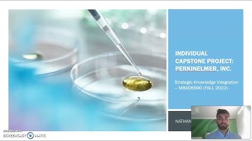 Capstone Project Presentation: PerkinElmer, Inc.