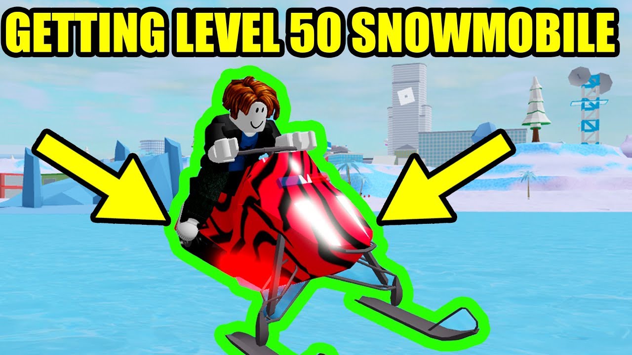 Getting The Level 50 Snow Mobile Roblox Mad City Youtube - where to get fuel for rocket in roblox mad city