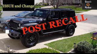 2024 Jeep 4XE Post Defroster Update, Major Issue and Change #jeepwrangler4xe