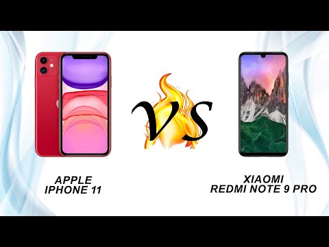 Compare Xiaomi Redmi Note 9 Pro vs Apple iPhone 11 128GB