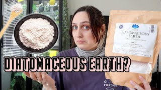 using DIATOMACEOUS EARTH on houseplants 🪴