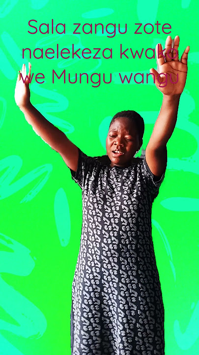 sala zangu zote naelekeza kwako we Mungu wangu#shorts
