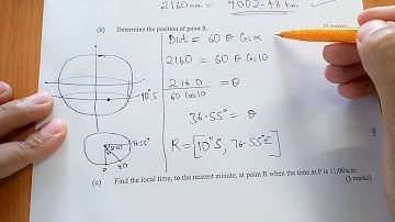KCSE 2019 - LONGITUDES AND LATITUDES - 10 MARKS