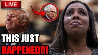 NY AG Latitia James Has PANIC-ATTACK & THREW A TANTRUM At Judge Engoron After He DID This For TRUMP