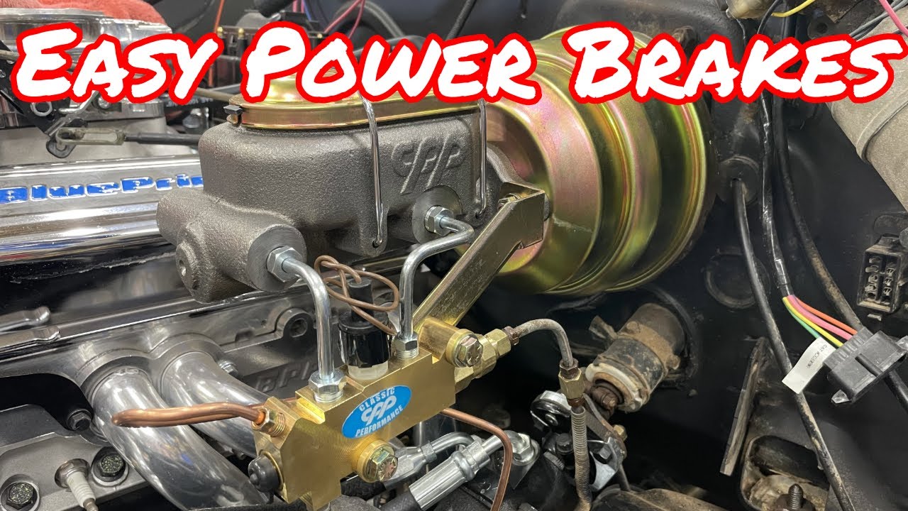 How To Install Power Brakes On A Classic Car - 1966 Impala, Bel air, Caprice, Biscayne
