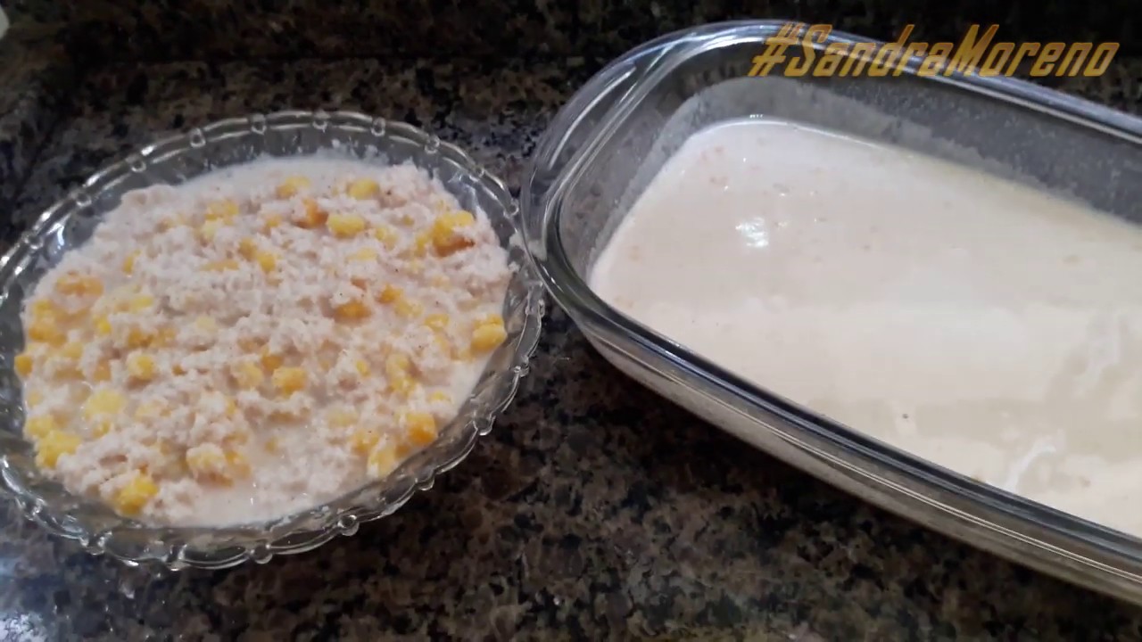 RECEITA DE CANJICA COM AMENDOIM E COCO RECEITA DE VOVÓ