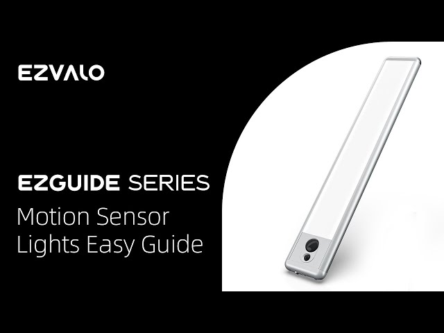 EZVALO Rechargeable Motion Sensor Light Review