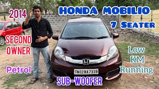 ❌SOLD❌7 Seater 2014 Honda MOBILIO Sale #mncarspudukkottai #mncars #lowbudgetcar #usedcarsmarket #car