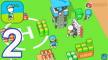 Final Frontline - Gameplay Walkthrough Part 2 Tutorial Stickman Army Commander (Android,iOS)