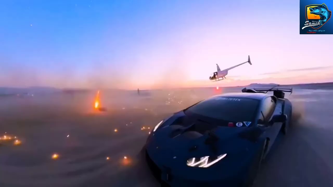 تدمير لامبورغيني 🏎️فاخره بالألعاب الناريه يتسبب فى حبس يوتيوبر شهيرا وغرامه ٥٠ مليون دولار