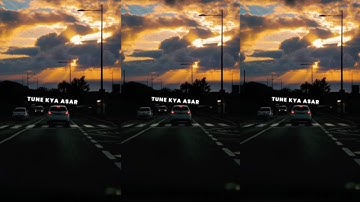 Sari duniya se jeetke me ! | alight motion video editing | WhatsApp status #status #song #viral