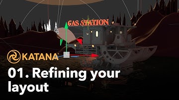 RenderMan Challenge how to get started with Katana: Refining your layout