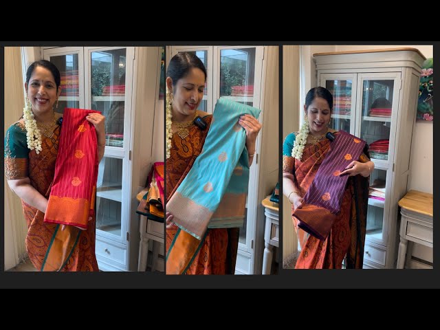 Kalyani Cotton Silk Saree with Blouse – Viha Online