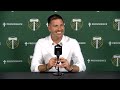 PRESS | Timbers interim head coach Miles Joseph talks about win over Colorado
